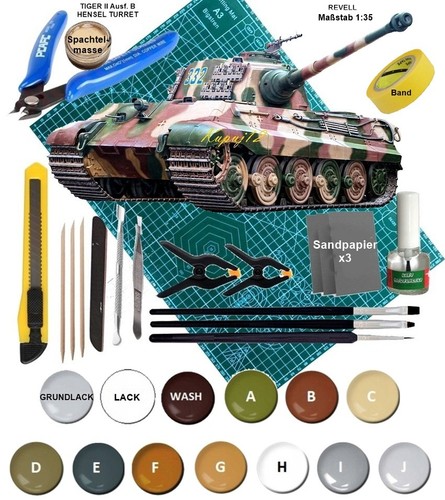 Carro armato tedesco tiger - tiger, ii