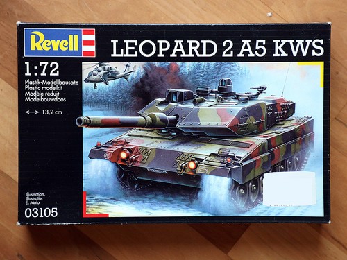Revell leopard kws - 2, carro