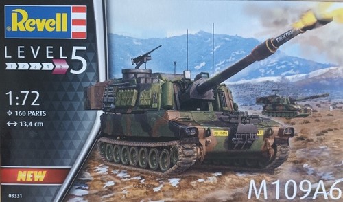 Revell 03331 m109a6 carro - m109a6,
