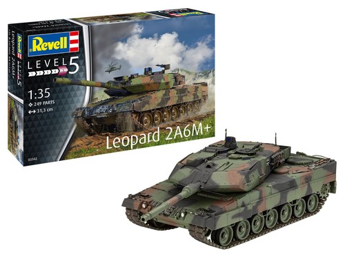Revell 03342 panzer leopard - 03342,
