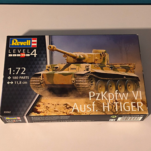 Revell pzkpfw ausf carro - vi,