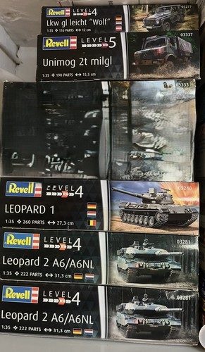 Revell lotto modellini