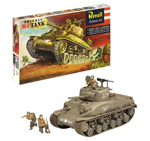 Revell 03369 panzer - revell, sherman